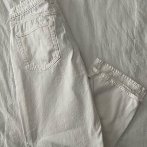 White curvy fit baggy jeans (not maternity)